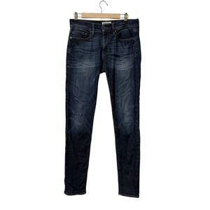 Frame L'Homme Skinny Jeans Mens 28 Mead Dark Indigo Stretch Denim LMHK864
